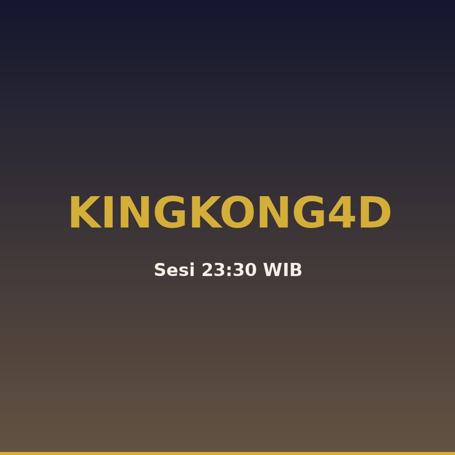 Data kingkong4d tercepat bocoran Kingkong4D 30 September 2026